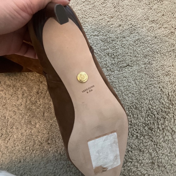 Veronica Beard Kenzie Suede High-Shaft Wide-Calf Boots - Picture 6 of 6